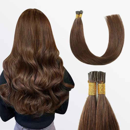 Extensions Natural Remy Human Hair (#4 Chocolate Brown) 10 sold in last 18 hours